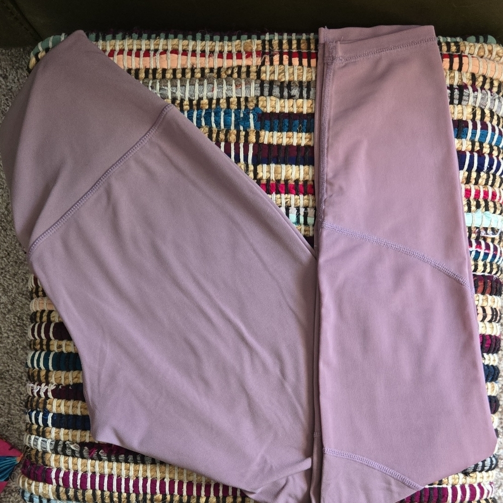 BuffBunny Spicy Pink Mauve High Waisted Mesh Leggings